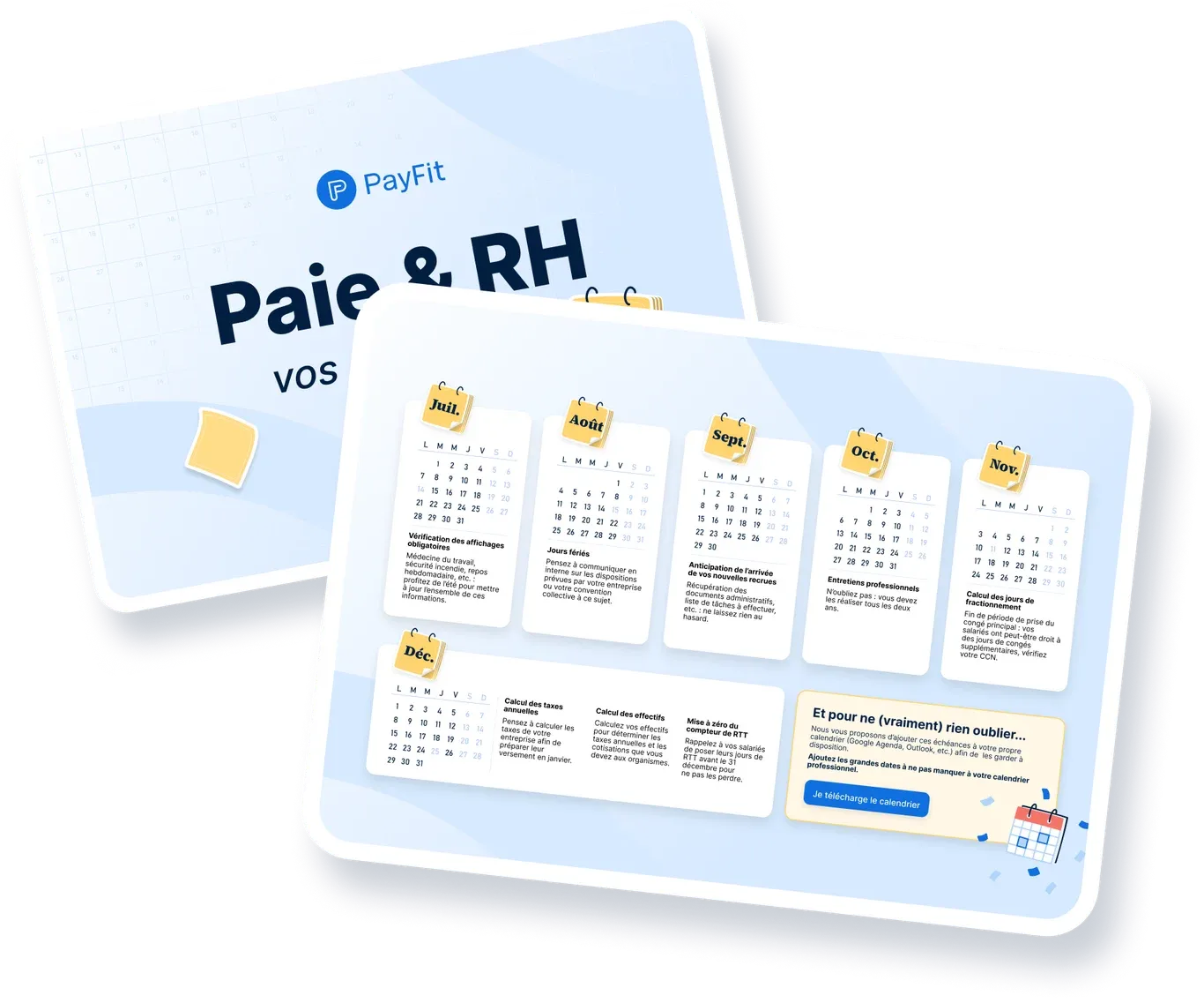 Calendrier RH 2025