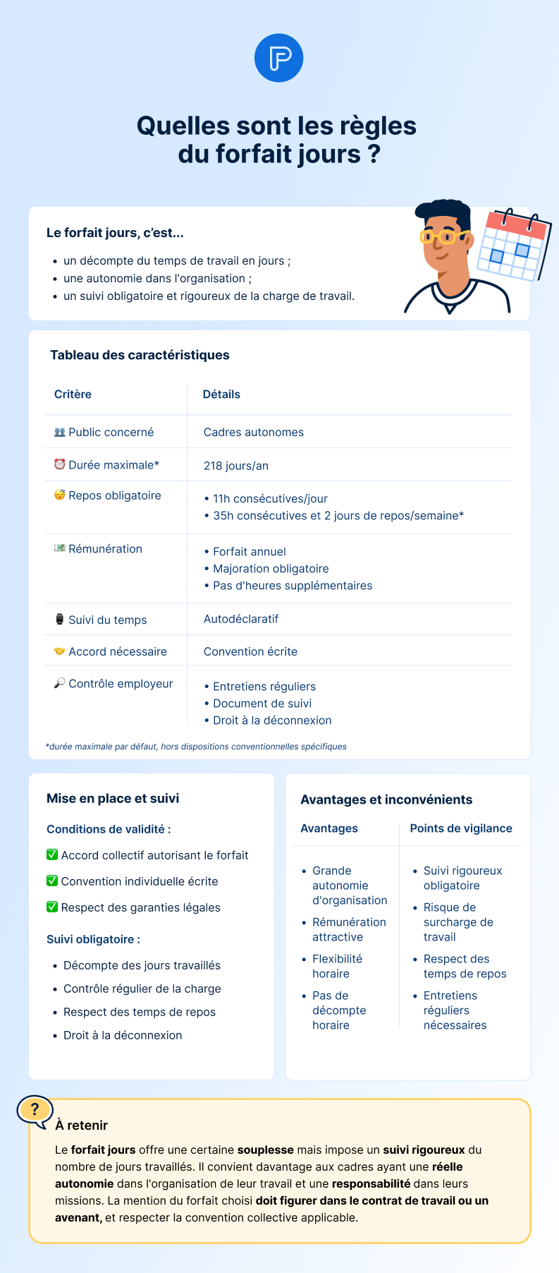 Modèle forfait jours